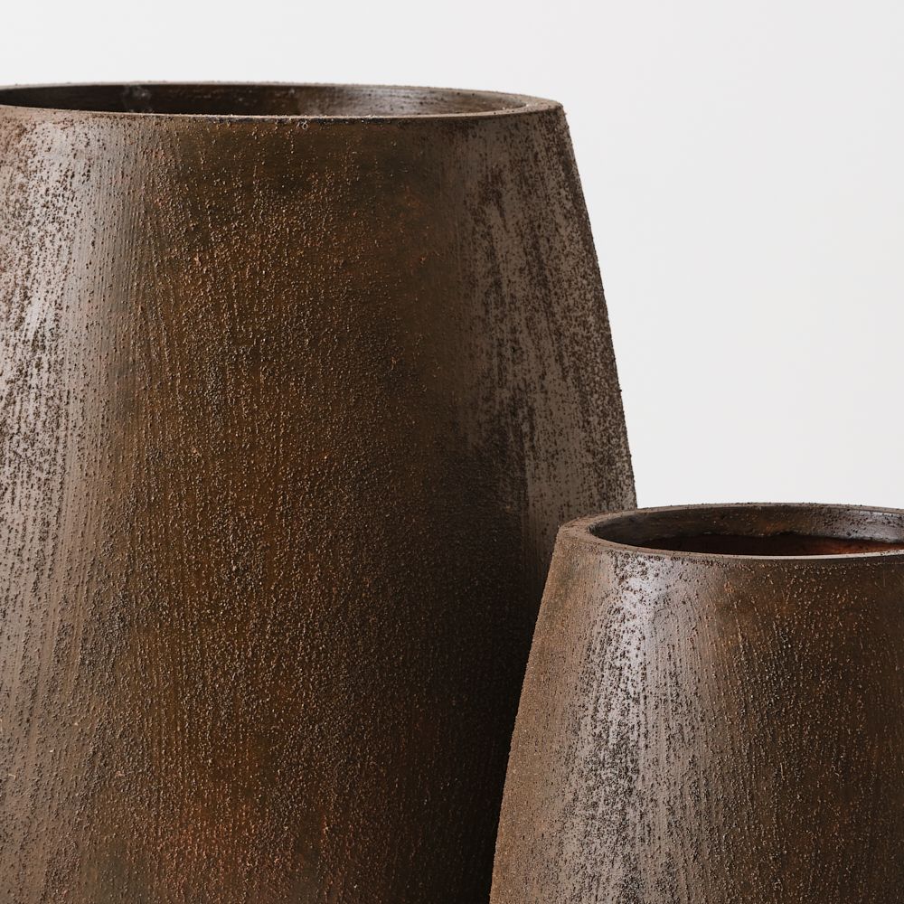 Kanso Pot Set of 2 Corten