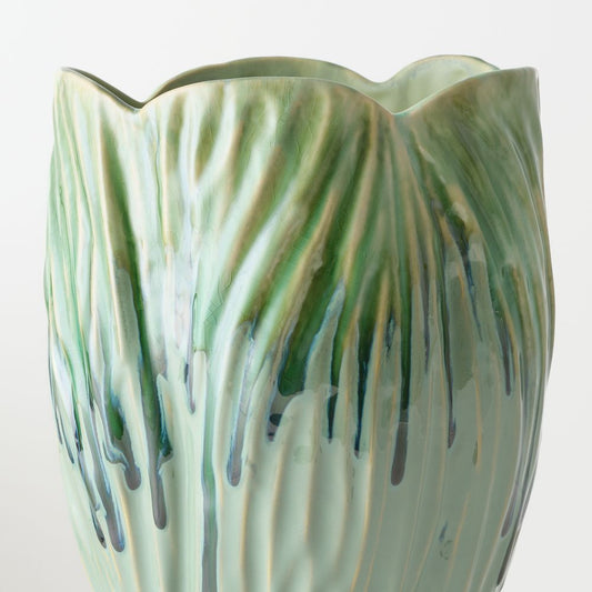 Vale Vase Leaf