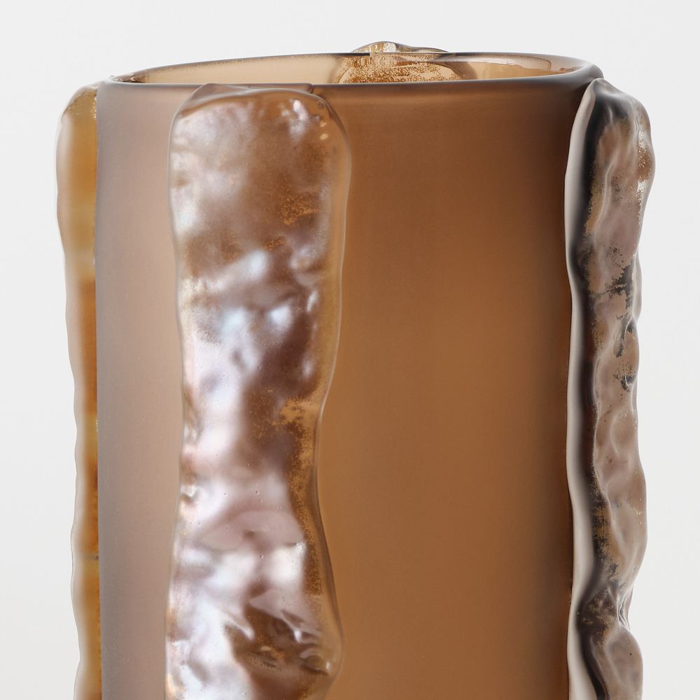 Reya Vase Brown