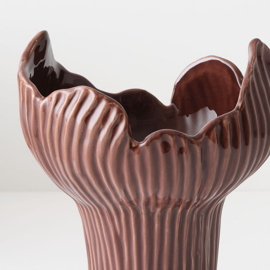 Fjord Vase Bordeaux