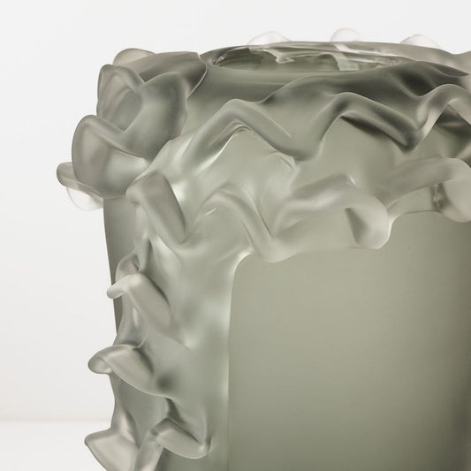 Rhea Vase Smoke