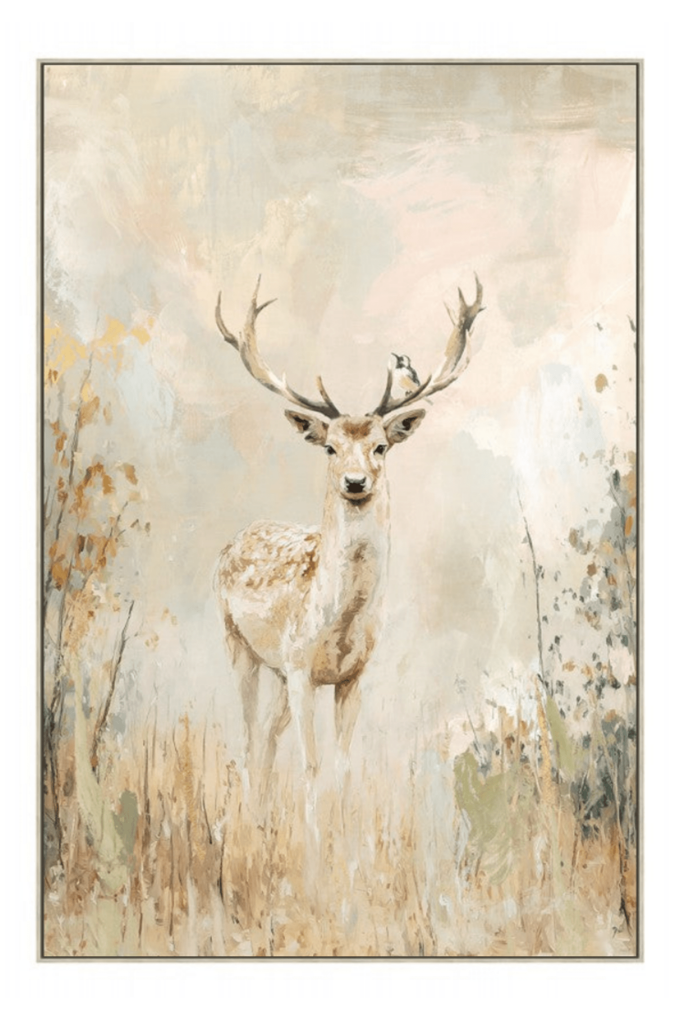 Deer Oh Deer Framed Artwork 120cm | Luxury home decor and furniture by Home Decor & Co