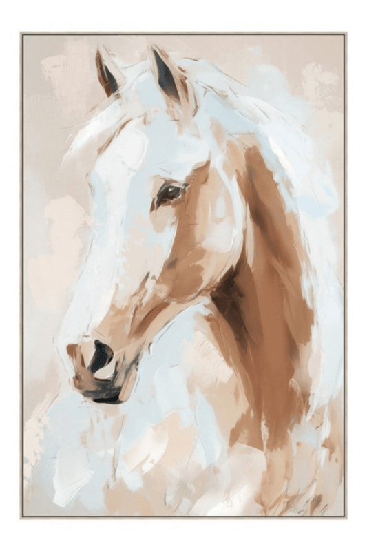 Cascade Horse Framed Artwork 120cm | Luxury home decor and furniture by Home Decor & Co