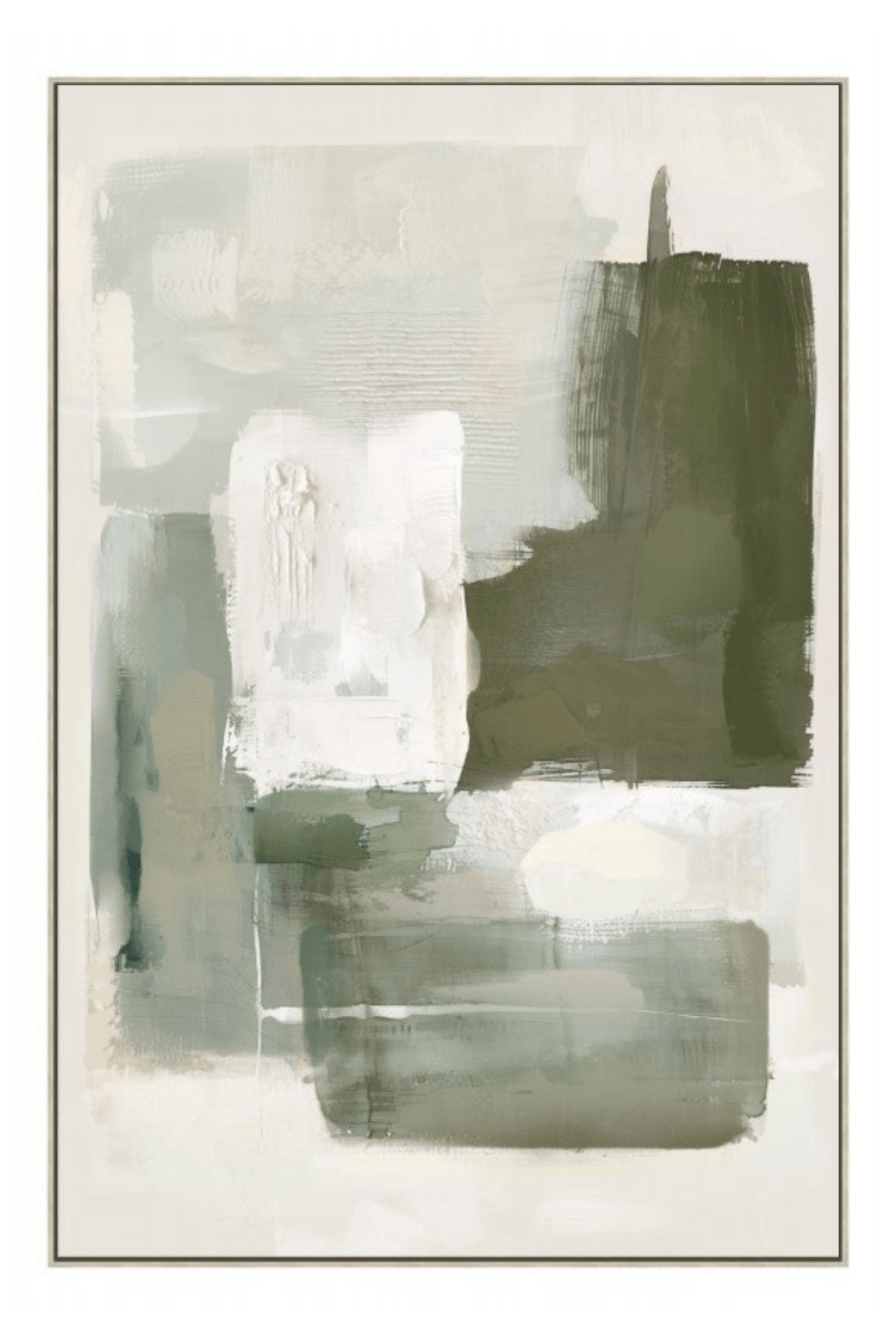 Moss And Granite Framed Artwork 120cm | Luxury home decor and furniture by Home Decor & Co
