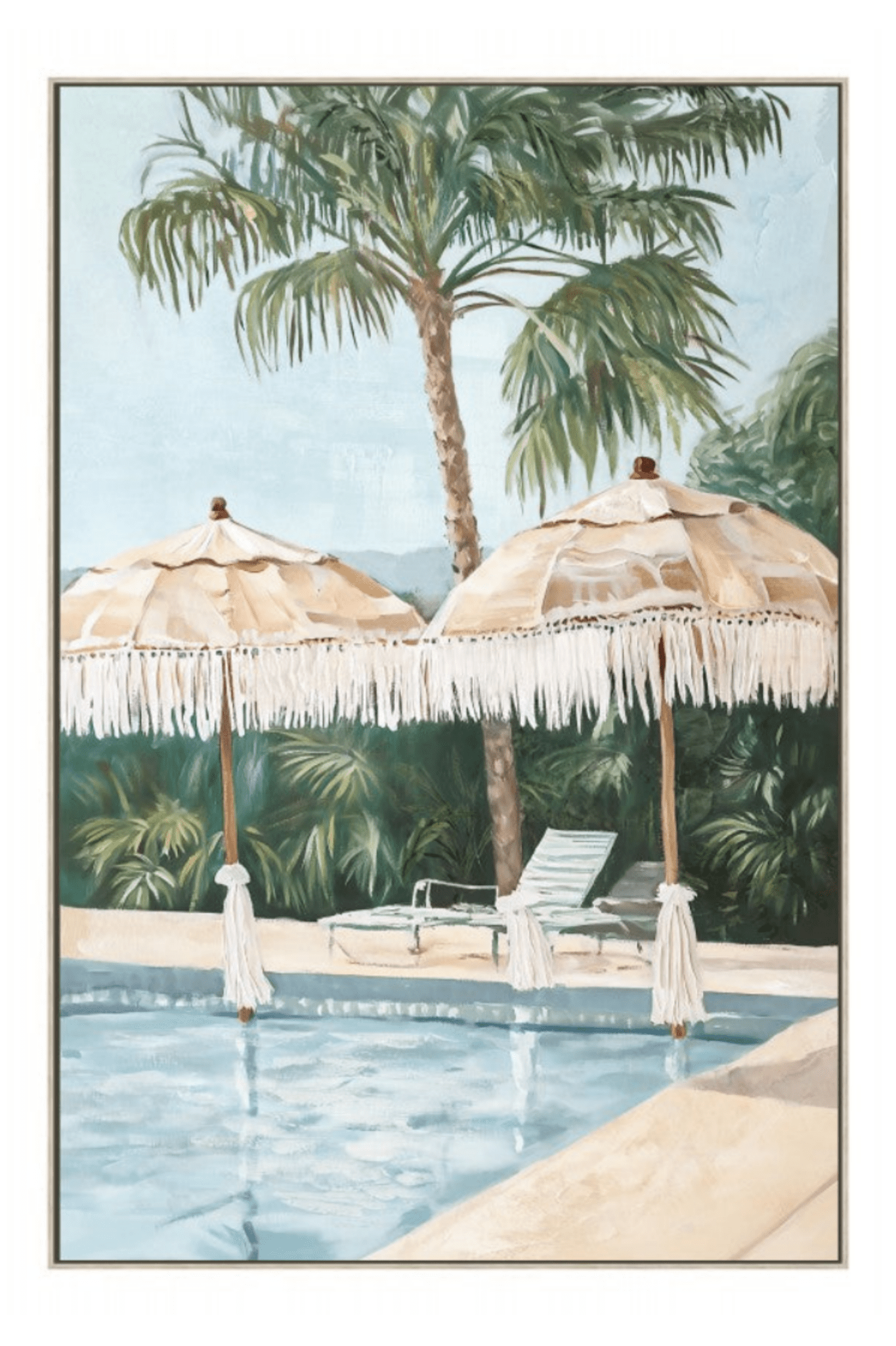 Summer Fun Framed Artwork 120cm | Luxury home decor and furniture by Home Decor & Co