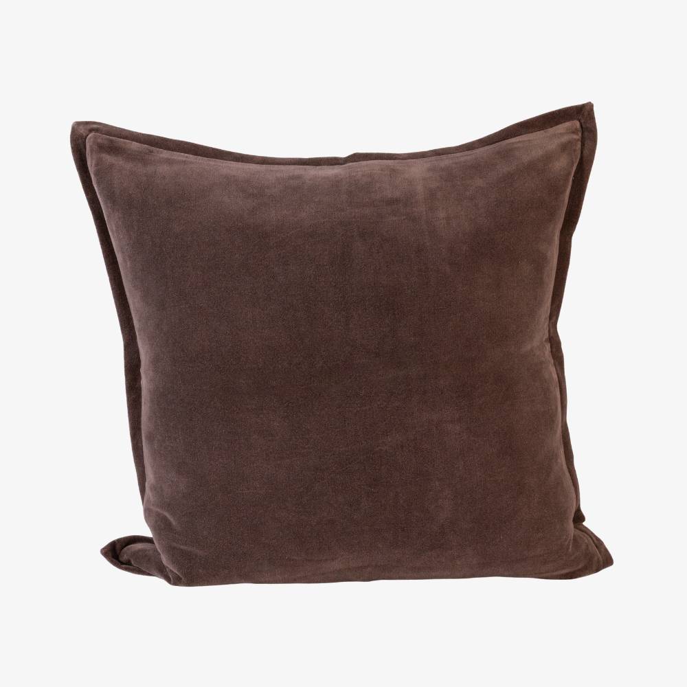 Evelyn Velvet Cushion - Mink | Luxury home decor and furniture by Home Decor & Co