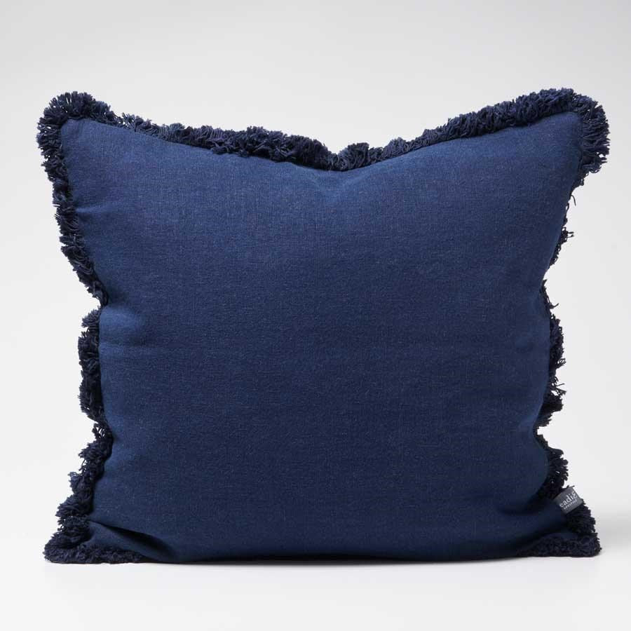 Luca® Linen Cushion - Navy | Luxury home decor and furniture by Home Decor & Co
