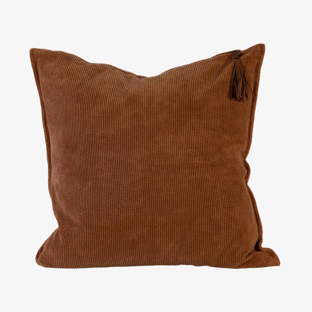 Hudson Corduroy Cushion - Nutmeg | Luxury home decor and furniture by Home Decor & Co