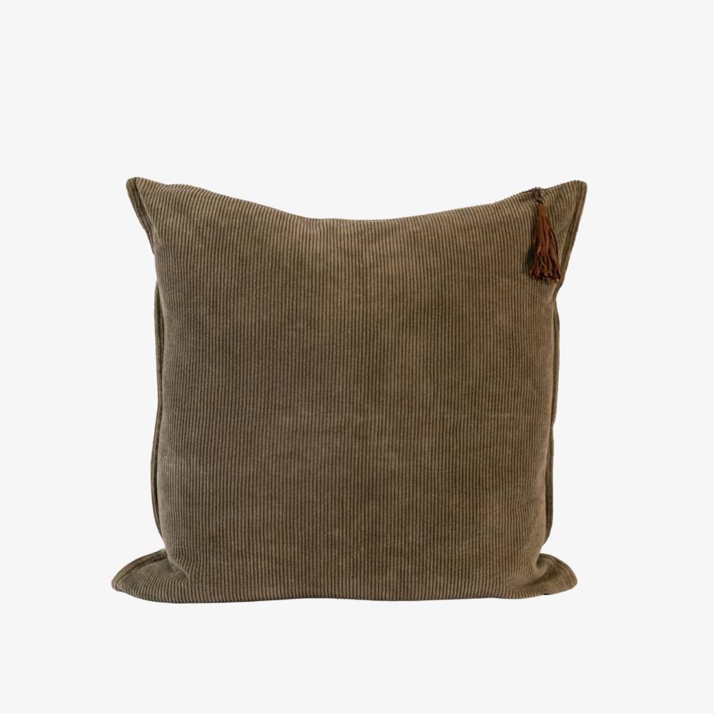 Hudson Corduroy Cushion - Moss Green | Luxury home decor and furniture by Home Decor & Co