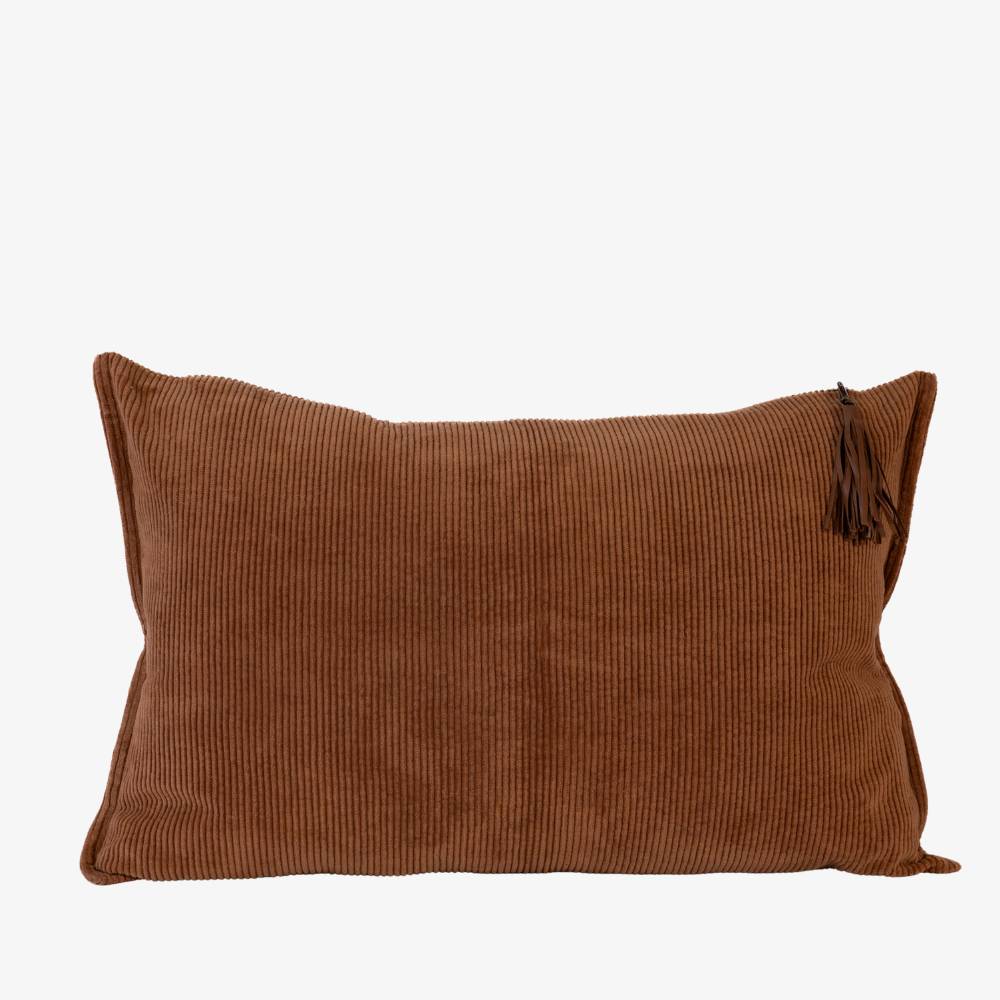 Hudson Corduroy Cushion - Nutmeg | Luxury home decor and furniture by Home Decor & Co