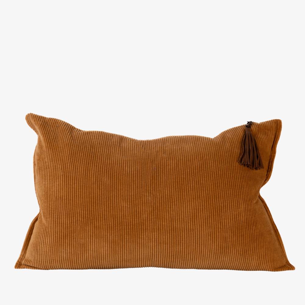 Hudson Corduroy Cushion - Mustard | Luxury home decor and furniture by Home Decor & Co