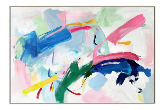 Too Much Fun Framed Artwork 120cm | Luxury home decor and furniture by Home Decor & Co