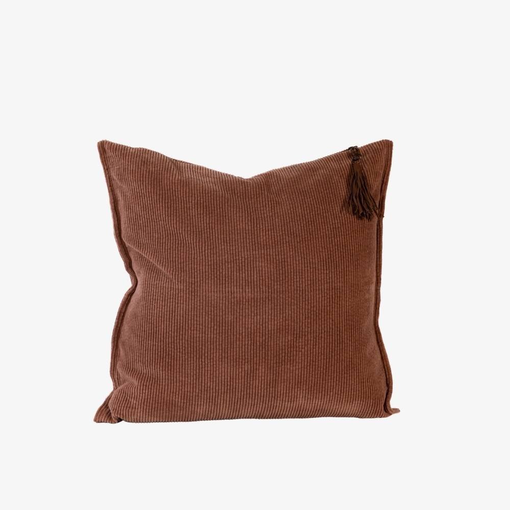 Hudson Corduroy Cushion - Clay | Luxury home decor and furniture by Home Decor & Co