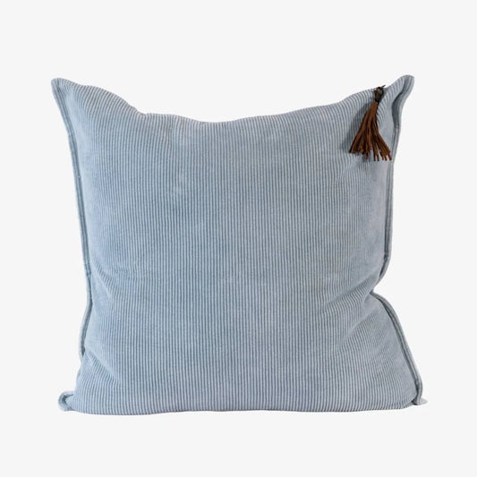 Hudson Corduroy Cushion - Soft Blue