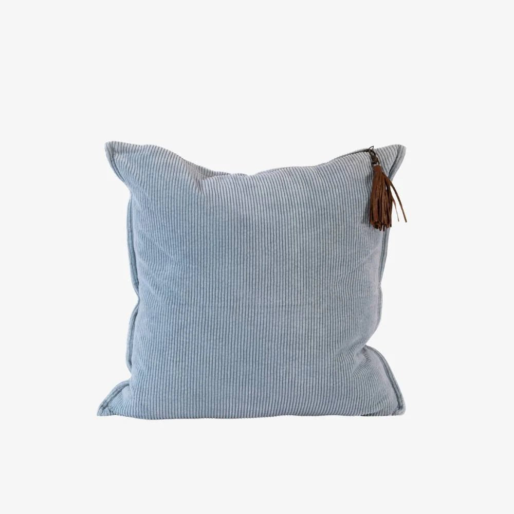 Hudson Corduroy Cushion - Soft Blue | Luxury home decor and furniture by Home Decor & Co