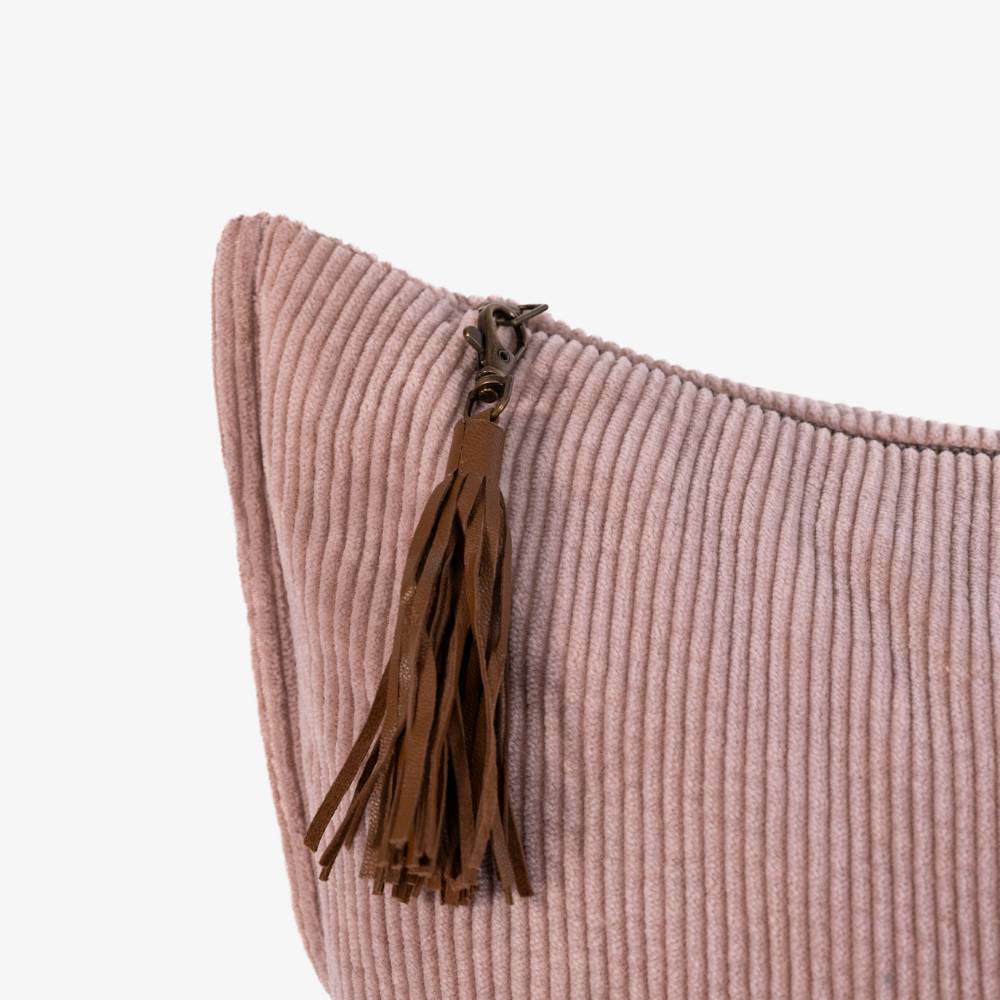 Hudson Corduroy Cushion - Musk | Luxury home decor and furniture by Home Decor & Co