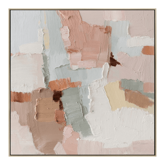 Salt Veil Framed Artwork 80cm | Luxury home decor and furniture by Home Decor & Co