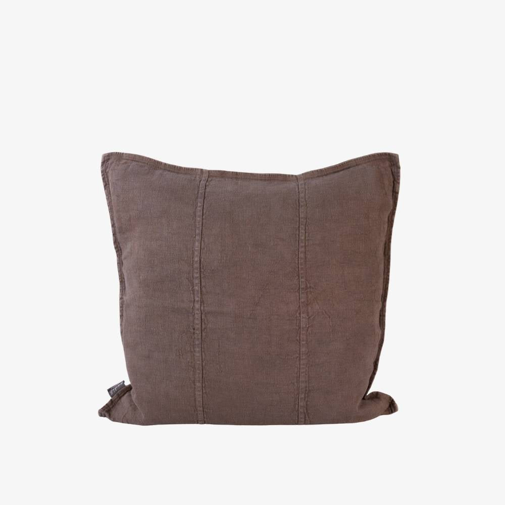 Luca Linen Cushion - Mink | Luxury home decor and furniture by Home Decor & Co