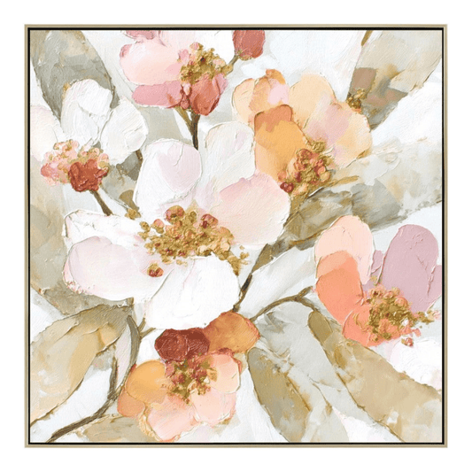 Monita Floral Framed Artwork 80cm | Luxury home decor and furniture by Home Decor & Co