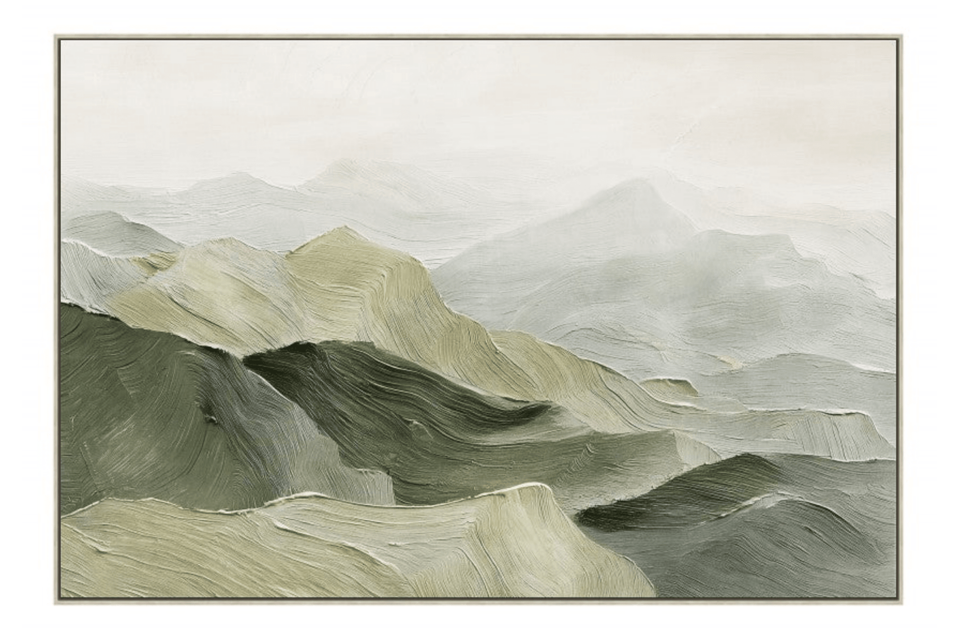 Misty Mountain Framed Artwork 120cm | Luxury home decor and furniture by Home Decor & Co