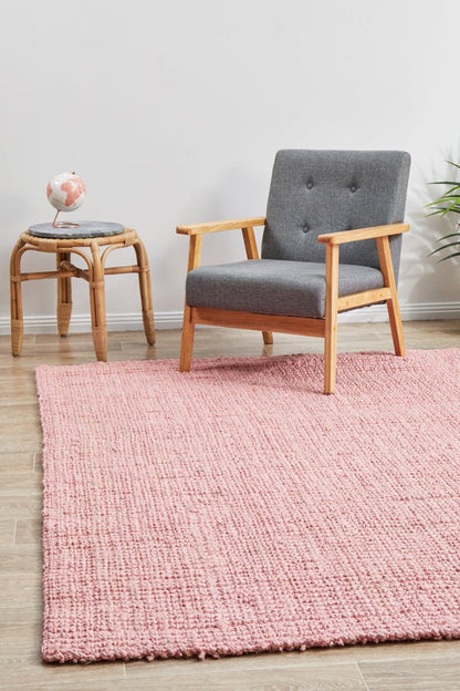 Atrium Barker Pink Rug, 220X150CM
