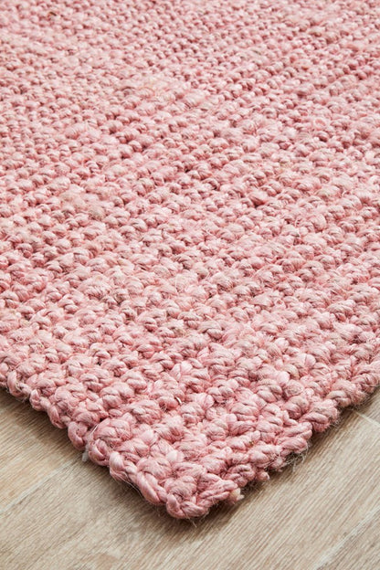 Atrium Barker Pink Rug, view 5
