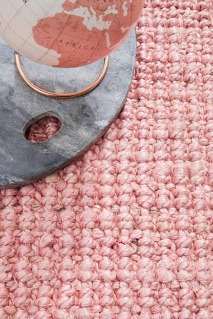 Atrium Barker Pink Rug, view 8