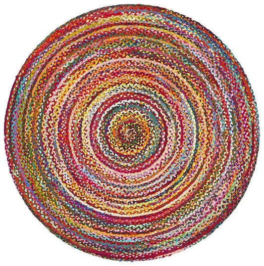 Atrium Chandra Braided Cotton Rug Multi, view 2
