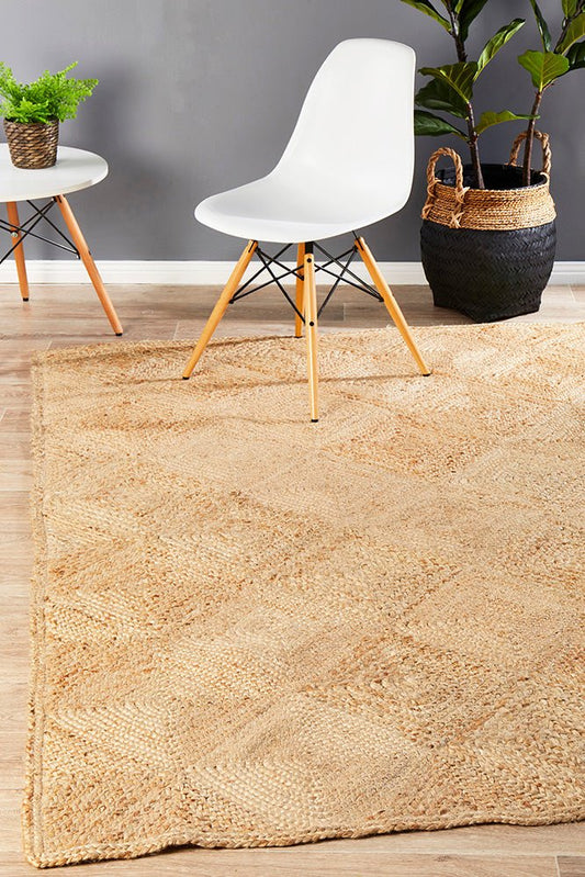 Atrium Hatch Natural Rug | Luxury home decor and furniture by Home Decor & Co