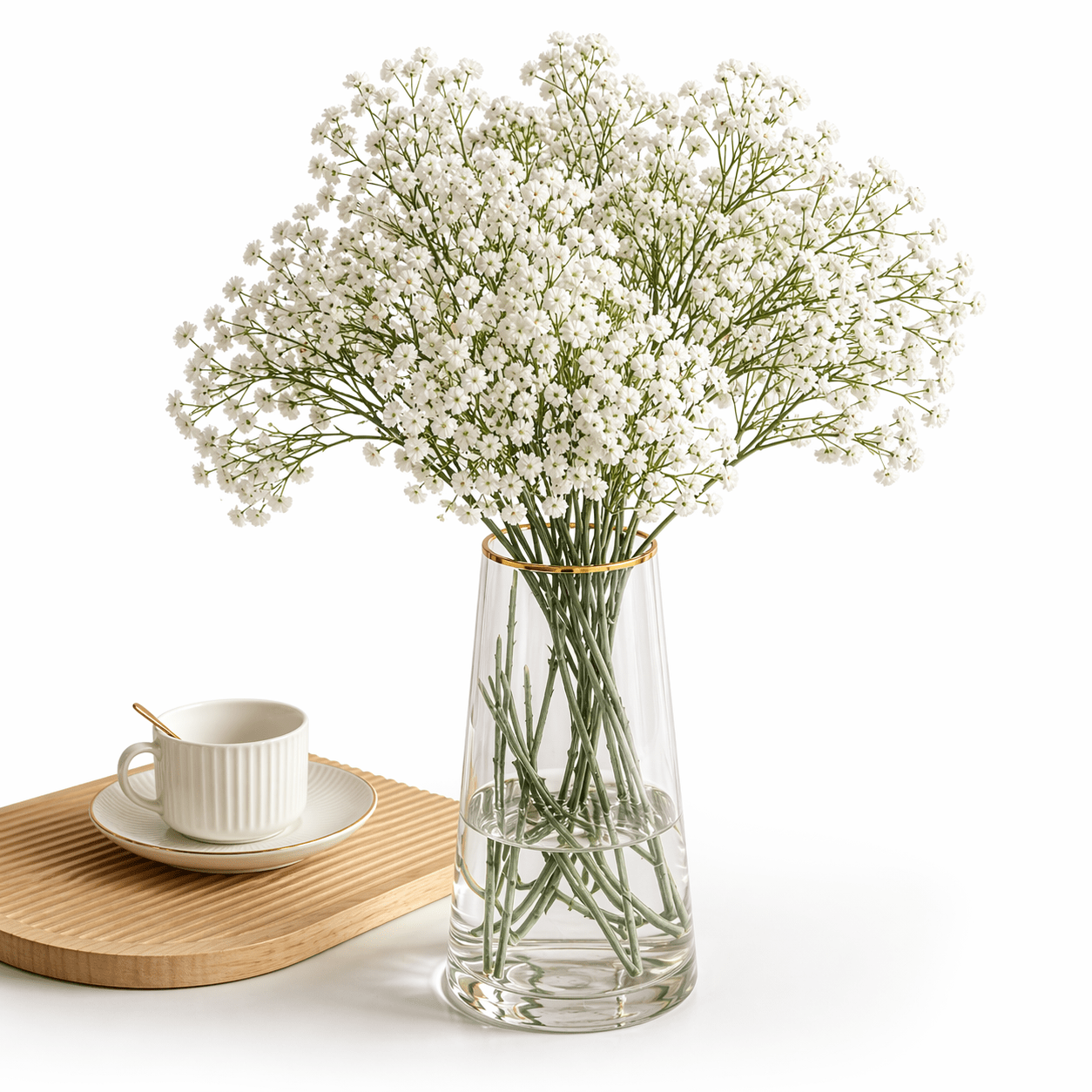 Artificial Baby Breath 4 Branches 108pc 61cm | Luxury home decor and furniture by Home Decor & Co