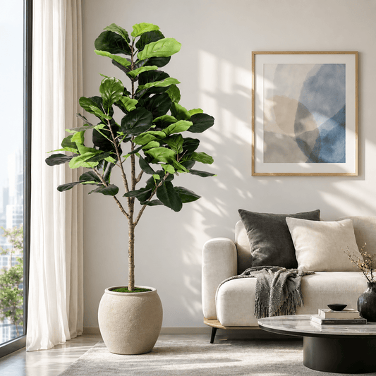 Artificial Fiddle Tree 180cm High | Luxury home decor and furniture by Home Decor & Co