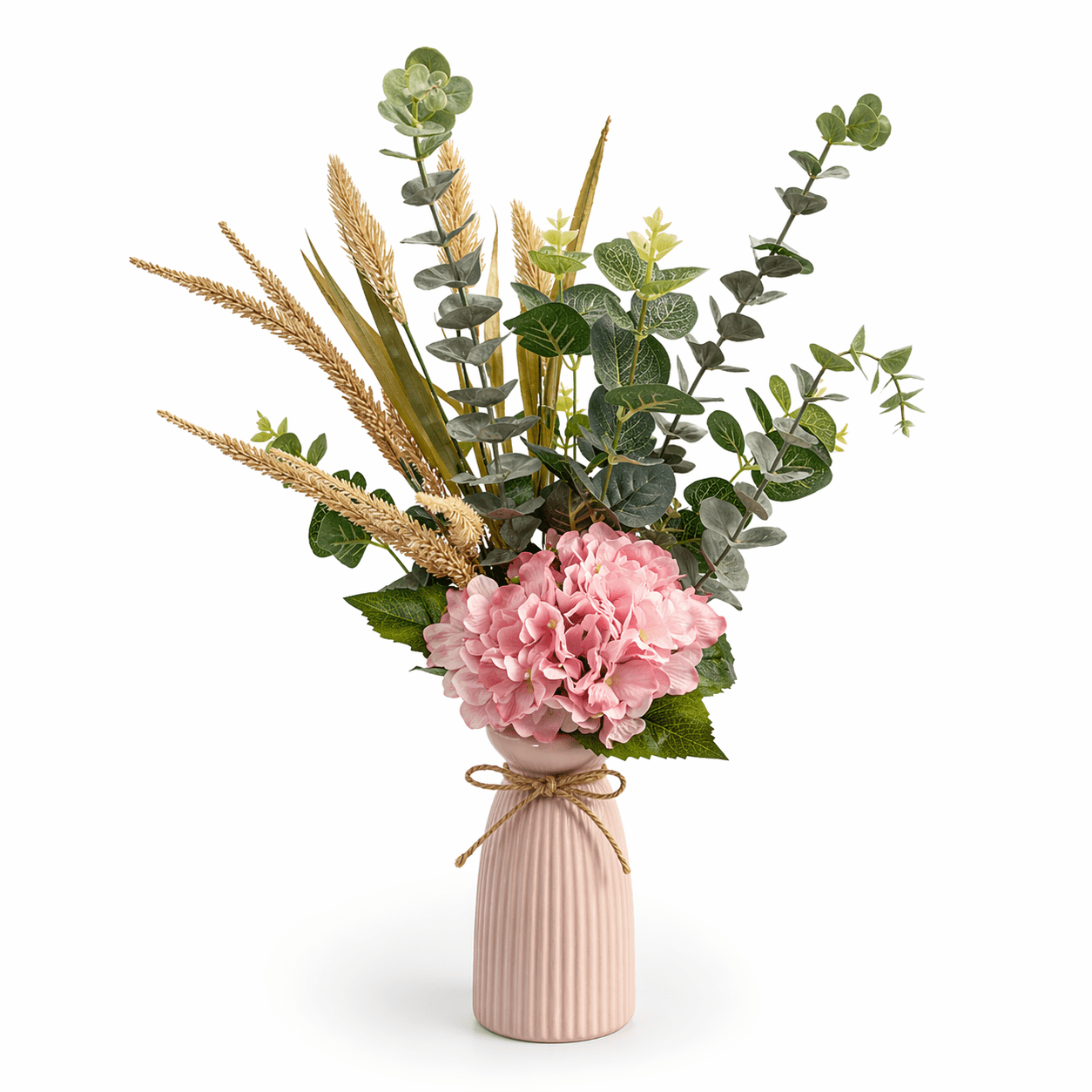 Artificial Floral Arrangement In Ceramic Vase 10x58cm | Luxury home decor and furniture by Home Decor & Co
