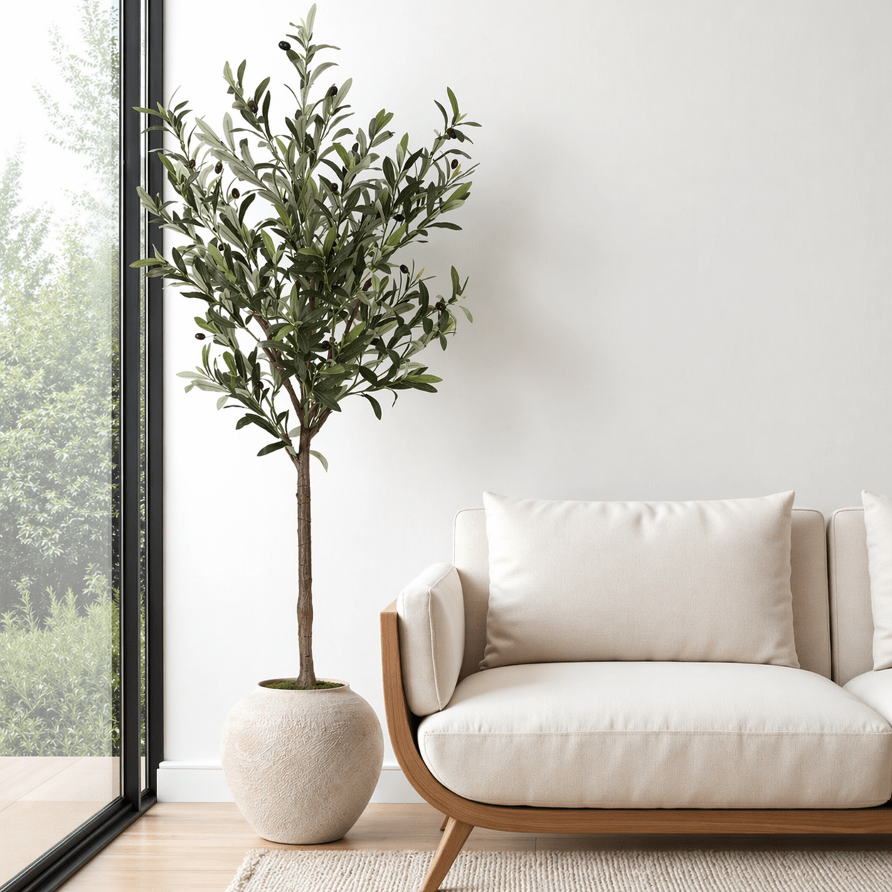 Artificial Olive Tree 155cm High | Luxury home decor and furniture by Home Decor & Co