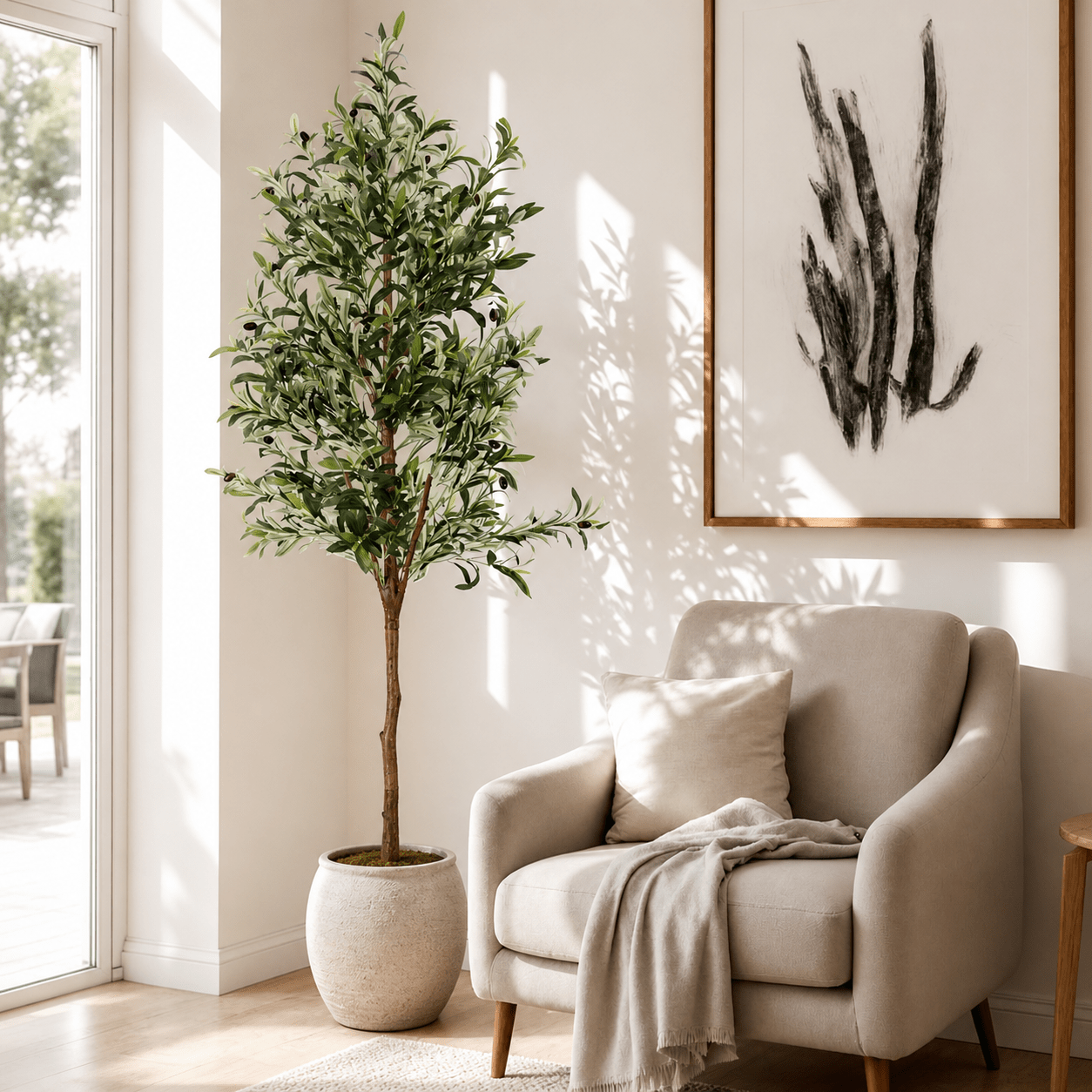 Artificial Olive Tree 180cm High | Luxury home decor and furniture by Home Decor & Co