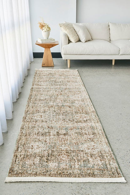 Bodrum Josie Moss Runner Rug, view 2