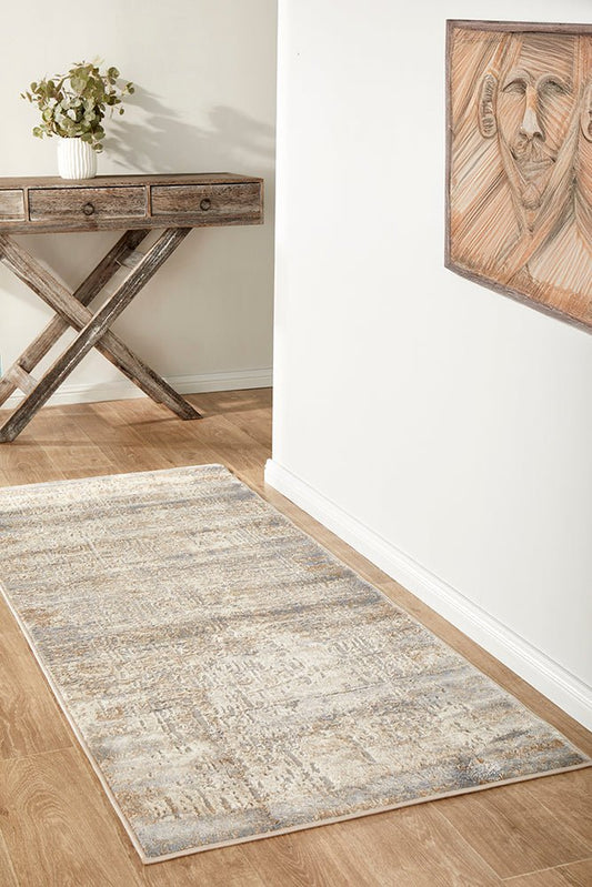 Bronte Nola Powder Runner Rug | Luxury home decor and furniture by Home Decor & Co