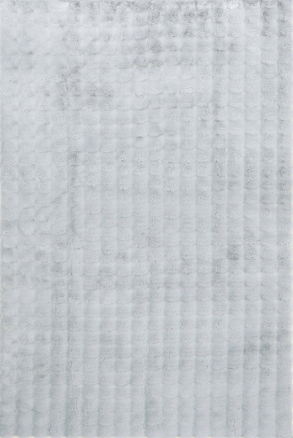 Bubble Silver - Machine Washable Rug, 140X70CM