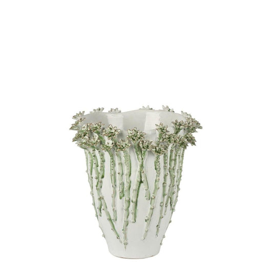 Jardin Vase Medium Green | Luxury home decor and furniture by Home Decor & Co