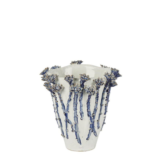 Jardin Vase Small Blue | Luxury home decor and furniture by Home Decor & Co