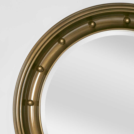 Clive Mirror Burnt Gold | Luxury home decor and furniture by Home Decor & Co