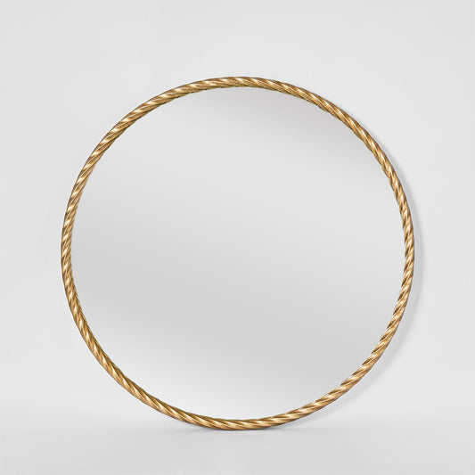 Palais Round Mirror Small Gold | Luxury home decor and furniture by Home Decor & Co