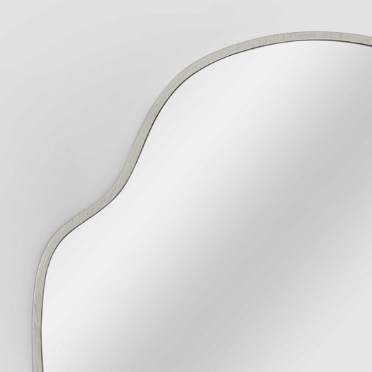 Dune Organic Mirror Small White | Luxury home decor and furniture by Home Decor & Co