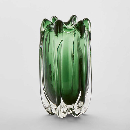Noria Vase Large Green | Luxury home decor and furniture by Home Decor & Co