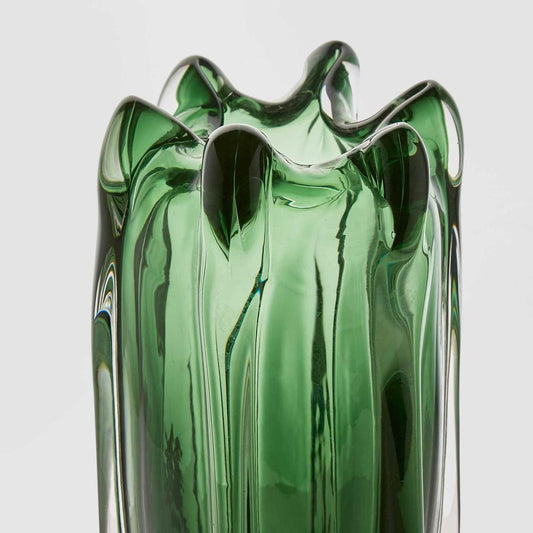 Noria Vase Large Green | Luxury home decor and furniture by Home Decor & Co