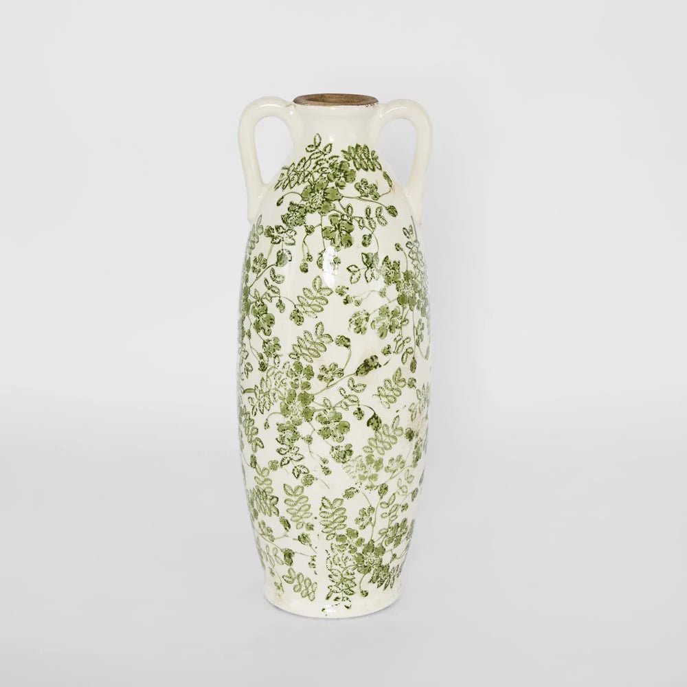 Cartel Flower Vase With Handles | Luxury home decor and furniture by Home Decor & Co