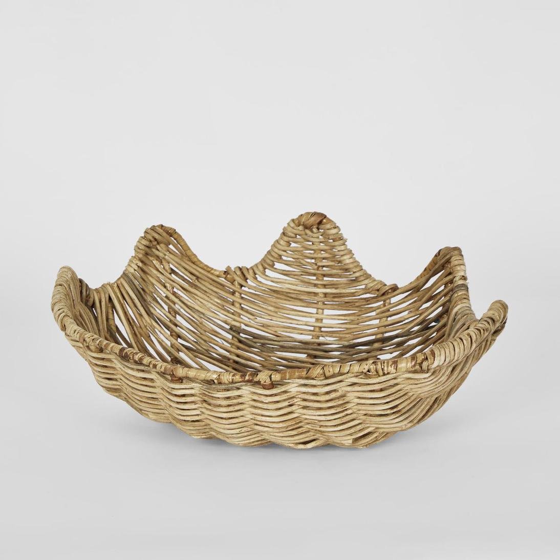 Clam Shell Rattan Small Natural | Luxury home decor and furniture by Home Decor & Co