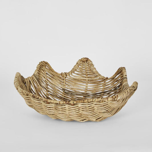 Clam Shell Rattan Small Natural | Luxury home decor and furniture by Home Decor & Co