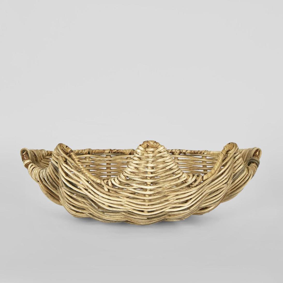 Clam Shell Rattan Small Natural | Luxury home decor and furniture by Home Decor & Co