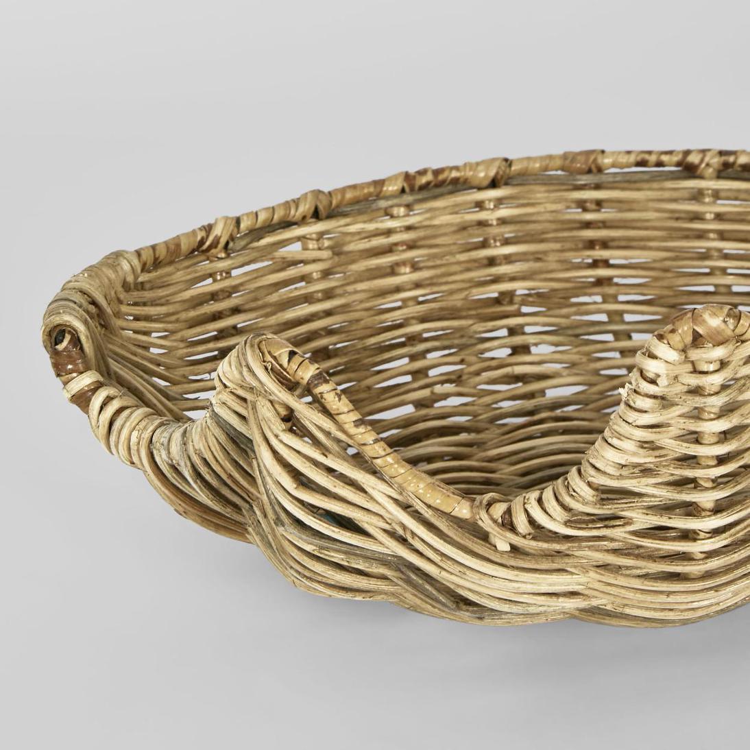 Clam Shell Rattan Small Natural | Luxury home decor and furniture by Home Decor & Co