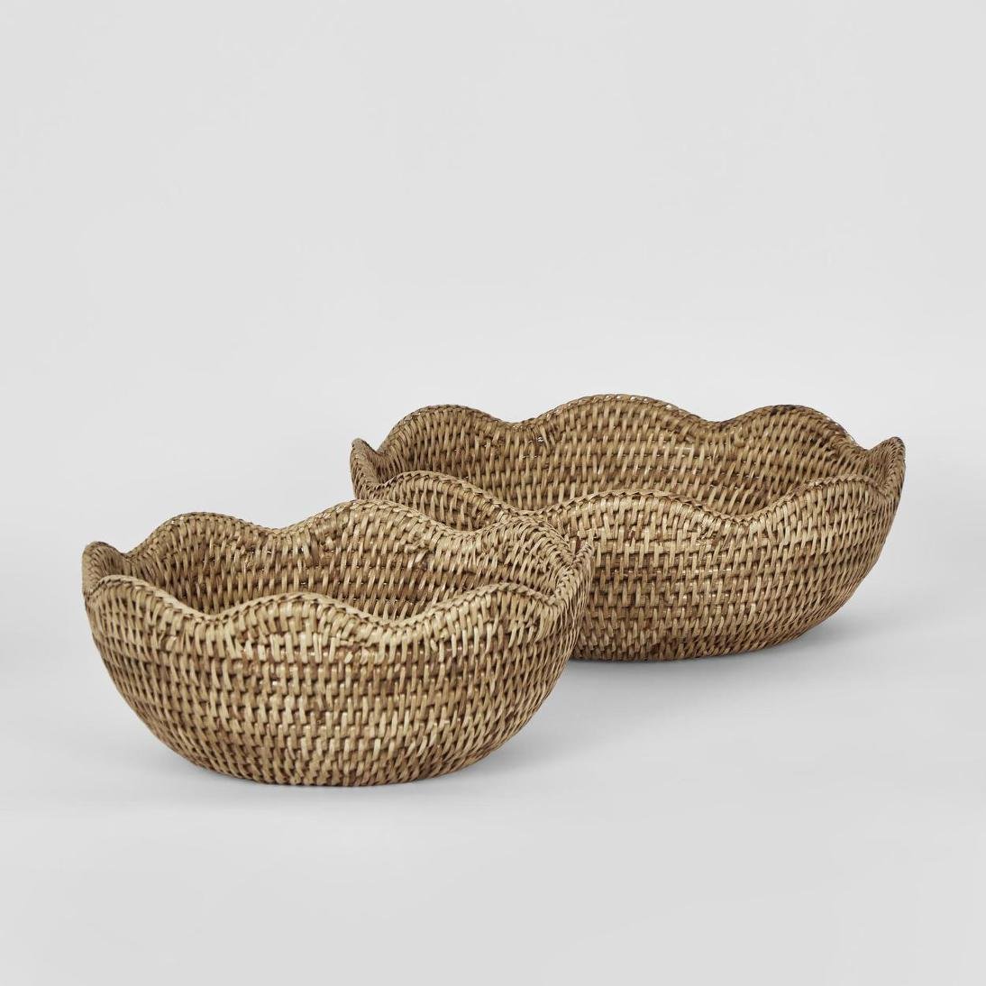 Paume Scallop Bowl Small Natural | Luxury home decor and furniture by Home Decor & Co